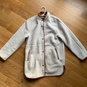 Old Navy faux Sherpa coat, size S